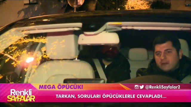 Tarkan Soruları Öpücükle Cevapladı | Renkli Sayfalar