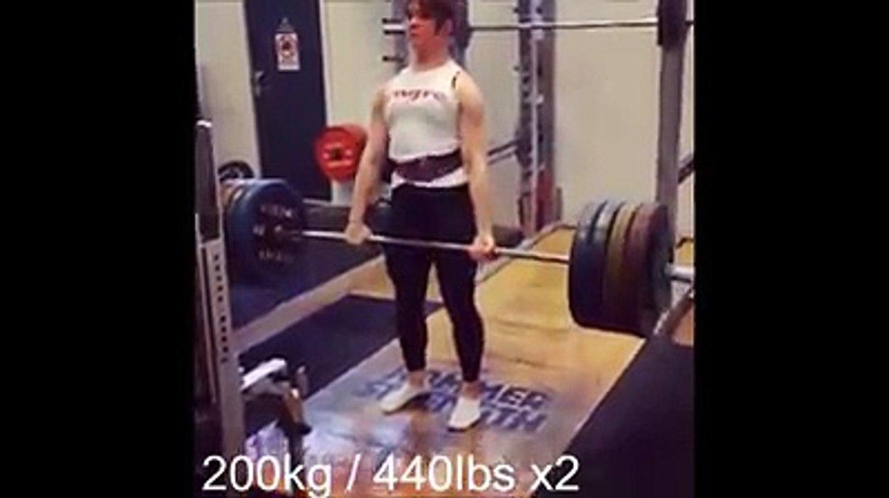 Woman Weight Lifting (200kg)