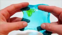 Slime Como hacer mezcla de colores primarios con flubber gelatinoso
