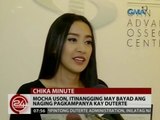 24 Oras: Mocha Uson, itinangging may bayad ang naging kampanya kay Duterte