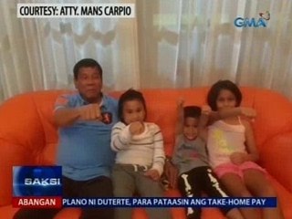 SAKSI: 8 point economic agenda ni Duterte, inilatag