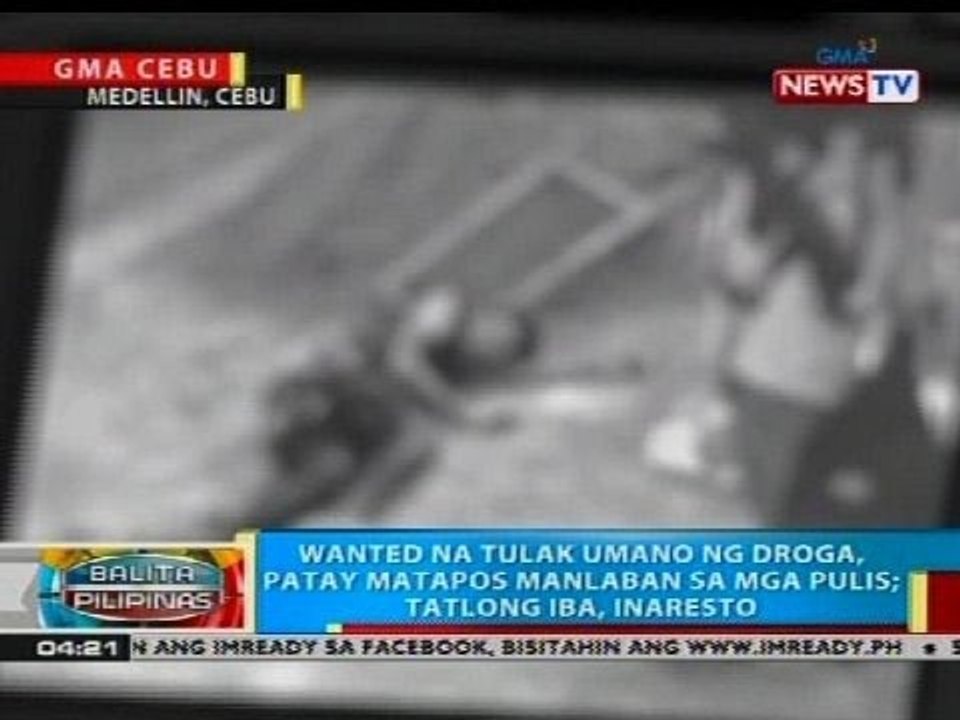 Wanted na tulak umano ng droga, patay matapos manlaban sa mga pulis