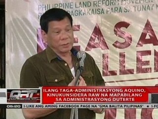 Pia Cayetano, isa sa mga tagapayo ng transition committee ni Duterte