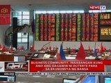 Business community, inaabangan kung ano ang gagawin ni Duterte para sa ekonimiya ng bansa