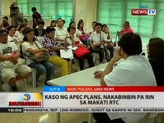 BT: Kaso ng APEC plans, nakabinbin pa rin sa Makati RTC