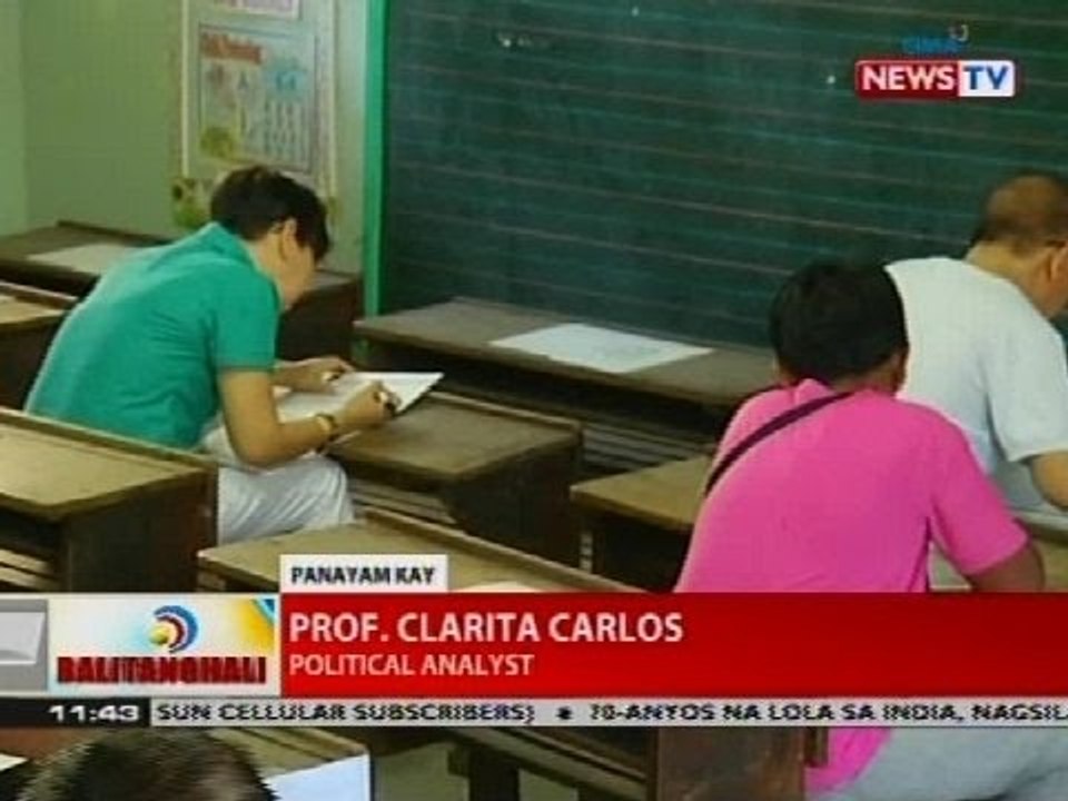 BT: Panayam kay Prof. Clarita Carlos, political analyst