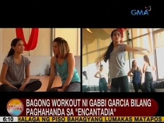 UB: Bagong workout ni Gabbi Garcia bilang paghahanda sa 'Encantadia'