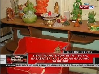 QRT: Sibat, piano, drum set at iba pa, nasabat sa ika-32 Oplan Galugad sa Bilibid