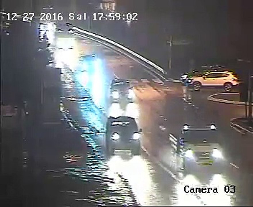 TRAFİK HATAYI AFFETMİYOR: ÖLÜMLÜ KAZA SANİYE SANİYE KAYDEDİLDİ