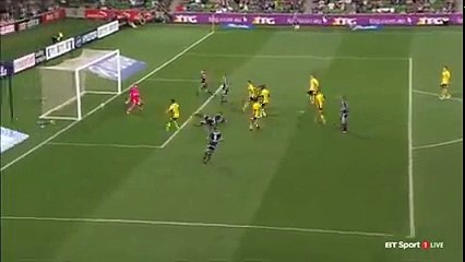 Melbourne Victory vs Central Coast Mariners 2-0 Goal James Donachie  A-League  28-12-2016