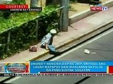 Umano'y nangholdap ng jeep, kritikal ang lagay matapos manlaban sa pulis
