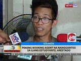 BT: Pekeng booking agent na nanggantso sa ilang estudyente, arestado