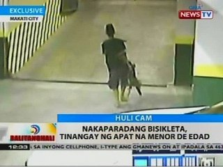 BT: Nakaparadang bisikleta, tinangay ng apat na menor de edad