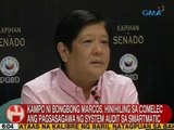 UB: Kampo ni Marcos, hinihiling sa Comelec ang pagsasagawa ng system audit sa Smartmatic