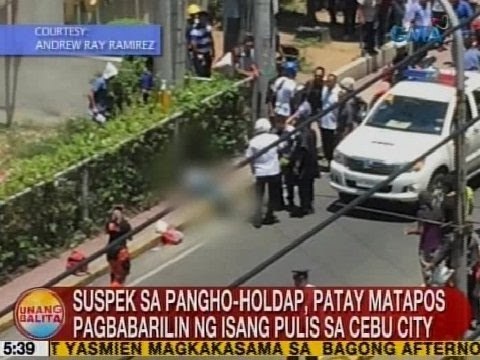 UB: Suspek sa pangho-holdap, patay matapos pagbabarilin ng isang pulis sa Cebu City