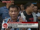 24 Oras: Duterte, 21 oras nanatili sa clubhouse para pagbigyan ang lahat ng bumisita sa kanya