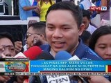 Las Piñas Rep. Mark Villar, tinanggap na ang alok ni Duterte na maging kalihim ng DPWH