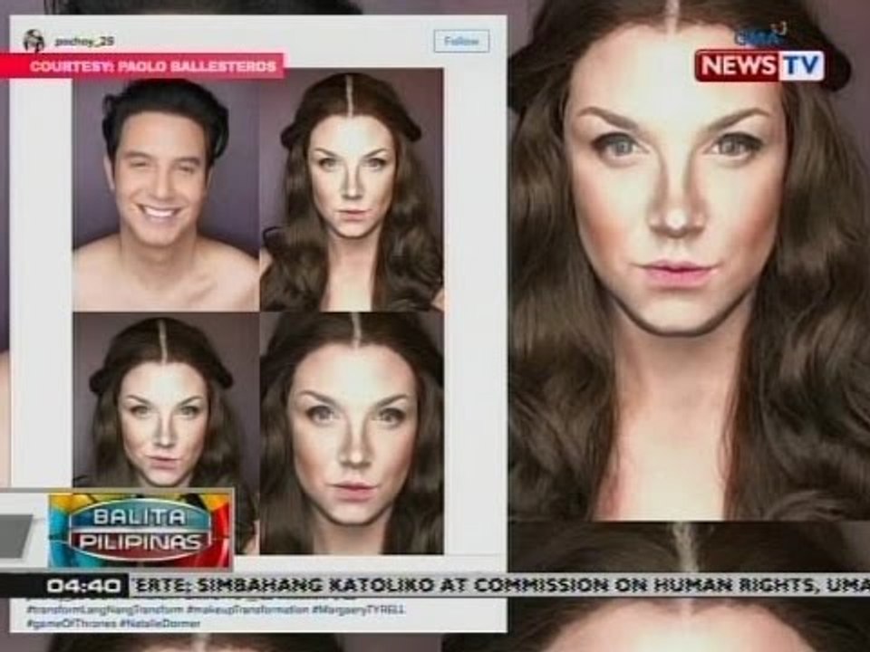 BP: Makeup transformations ni Paolo Ballesteros, pinuri ng ilan sa kanyang ginaya