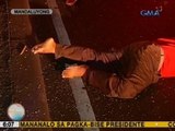 UB: Bangkay ng lalaking posible na hit and run, nagdulot ng pagsikip ng daloy ng trapiko