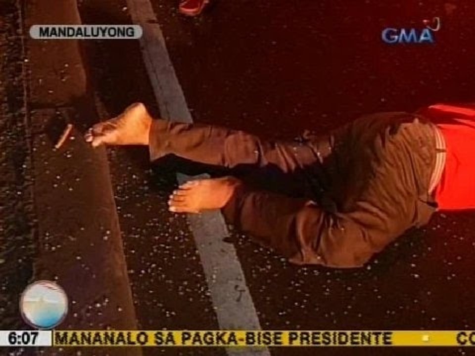 UB: Bangkay ng lalaking posible na hit and run, nagdulot ng pagsikip ng daloy ng trapiko