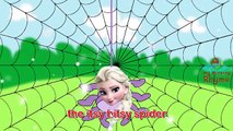 ELSA FROZEN Itsy Bitsy Spider - Insy Wincy Spider Nursery Rhyme for children