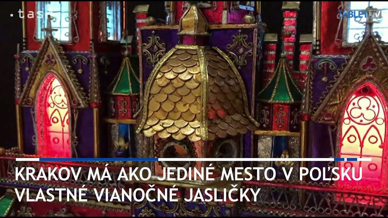 Poľsko: Krakov má dodnes vlastné typické vianočné jasličky
