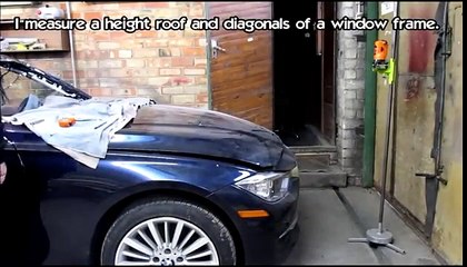 Il répare une BMW série 3 extrêmement endommagée de façon incroyable