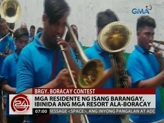 24 Oras: Mga residente ng 1 barangay, ibinida ang mga resort ala-Boracay