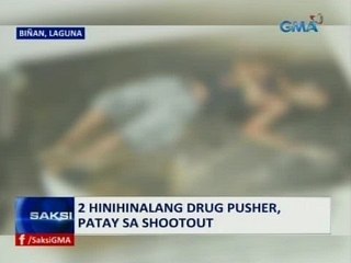 SAKSI: 2 hinihinalang drug pusher, patay sa shootout
