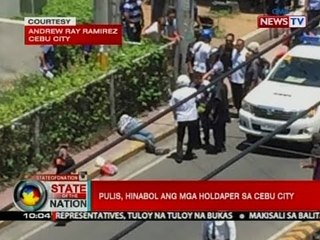 SONA: Pulis, hinabol ang mga holdupper sa Cebu city