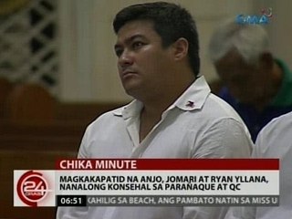 24 Oras: Magkakapatid na Anjo, Jomari at Ryan Yllana, nanalong konsehal sa Parañaque at QC