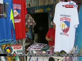 SONA: Duterte merchandise, mabenta sa Davao city