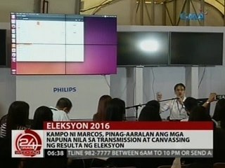 Kampo ni Marcos, pinag-aaralan ang mga napuna nila sa transmission at canvassing ng mga boto