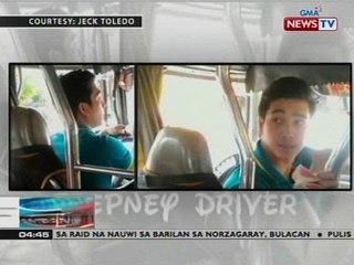 BP: Litrato ng gwapong jeepney driver, viral sa social media