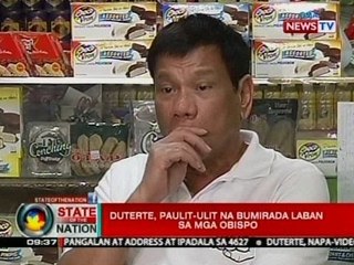 Download Video: SONA: Mga pari at madre, naglabas ng opinyon sa patuloy na pagbira ni Duterte sa simbahan