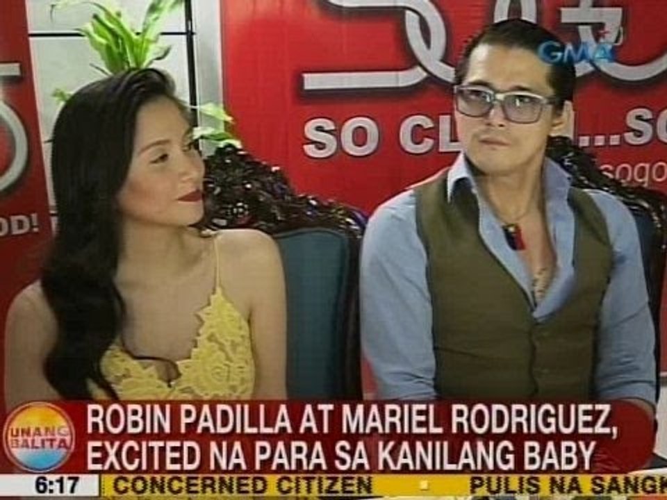 UB: Robin Padilla at Mariel Rodriguez, excited na para sa kanilang baby