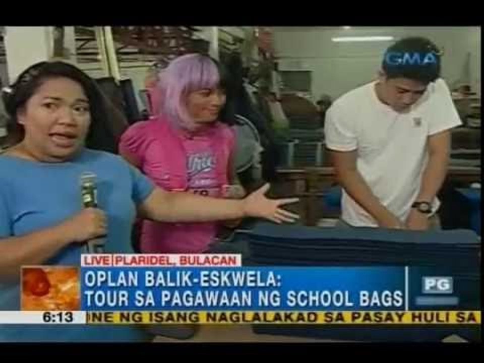 Paggawa ng iba’t ibang uri ng bag, itinampok sa ‘Unang Hirit’