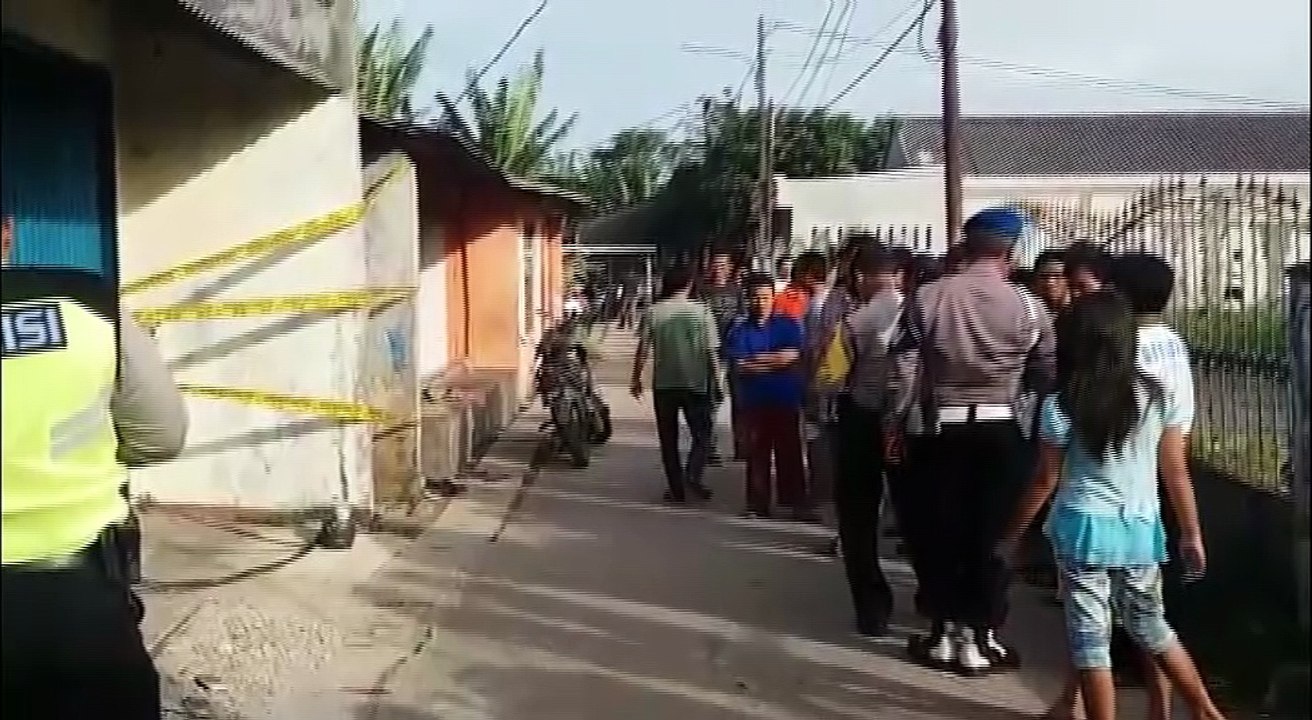 Suasana Penangkapan Pelaku Pembunuhan Sadis Pulomas