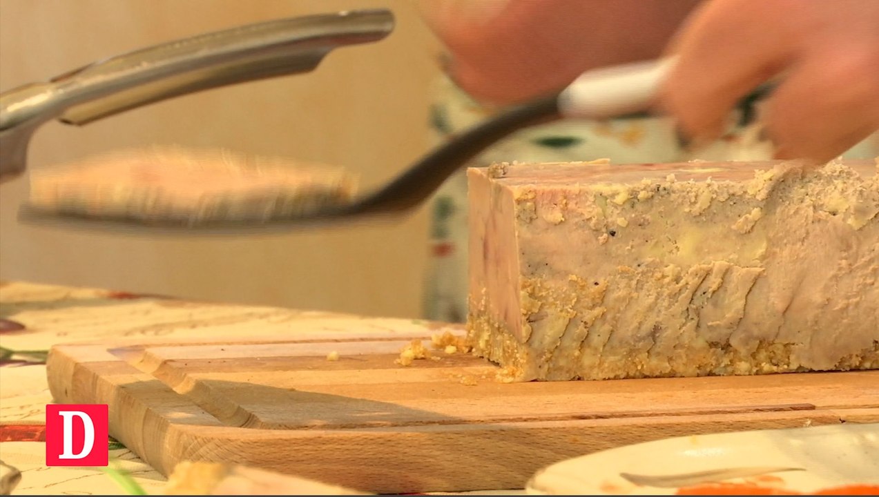 Recette : terrine de foie gras au pain d'épices