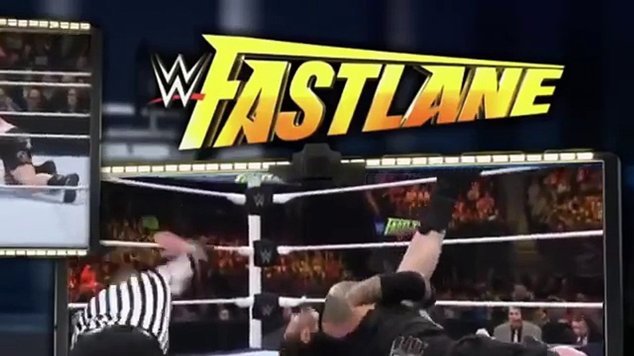 WWE Roman Reigns Vs Brock Lesnar Vs Dean Ambrose