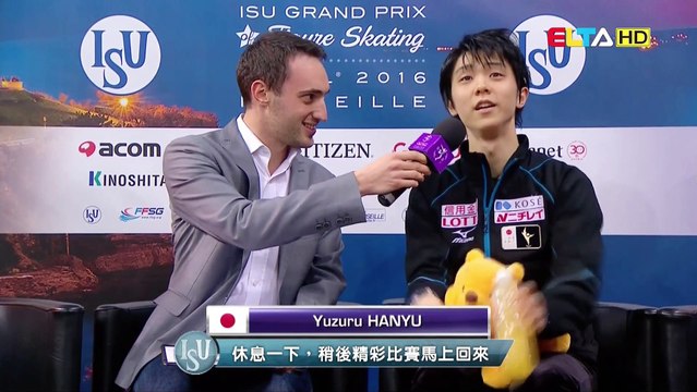 2016121Tops Grand Prix Final 冠軍訪問-羽生結弦 Yuzuru Hanyu