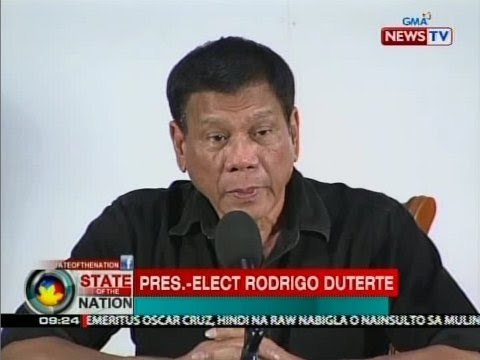 SONA: Duterte, patuloy raw na isisiwalat ang kanyang mga nalalaman tungkol sa simbahang Katolika