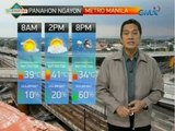 UH: Tiyansa ng thunderstorm sa Metro Manila ngayong Biyernes, mataas