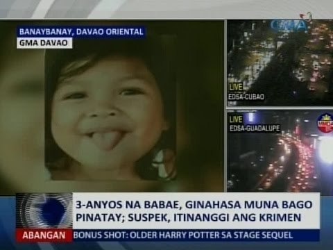 Saksi: 3-anyos na babae, ginahasa muna bago pinatay; suspek, itinanggi ang krimen