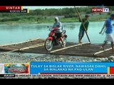 BP: Tulay sa Bislak River, nawasak dahil sa malakas na pag-ulan