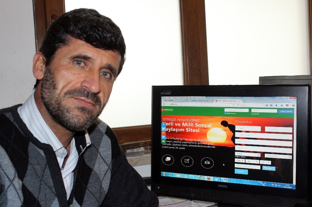 Antalyalı imam yerli sosyal paylaşım sitesi kurdu