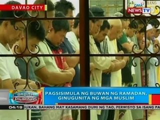 BP: Pagsisimula ng buwan ng Ramadan, ginunita ng mga Muslim