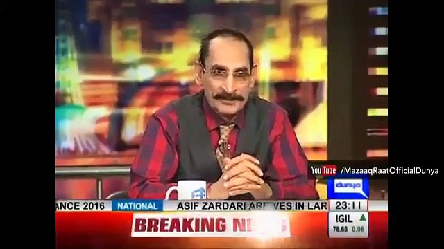 Mazaaq Raat 26 December 2016 - Ayub Khoso - Mira Sethi - مذاق رات - Dunya News