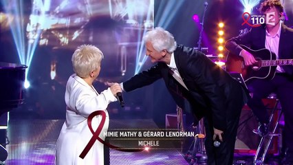 Mimie Mathy et Gérard Lenormand chantent "Michèle"