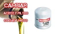 Como cambiar aceite y filtro aceite de vehiculo 2016 / How to change oil and oil filter of a vehicle 2016